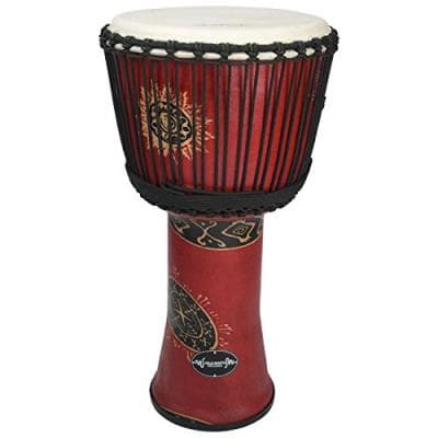 Tiger World rhythm mdj001-rd pvc djembé rouge