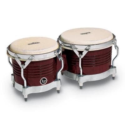 Lp Latin Percussion Percussions M201-Abw Bongos Matador Bois Almond Brown Bongos