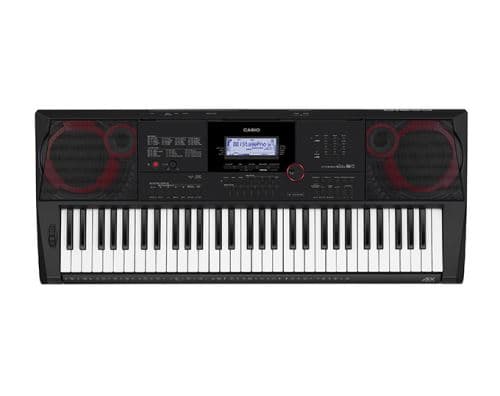 Casio CT-X3000 61 touches dynamiques 800 sons Noir et Rouge
