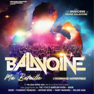 Affiche, BALAVOINE, Ma Bataille