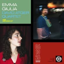 Affiche, Emma Giulia x David Atger Quartet