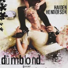 Affiche, Haiden Henderson - The Dumblond Tour