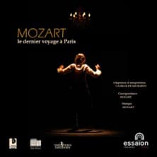 Affiche, Mozart, le Dernier Voyage à Paris - Théâtre de l'Essaïon, Paris