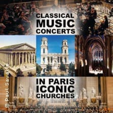 Affiche, Les 4 Saisons de Vivaldi Ave Maria, Concerto, Adagios - Eglise de la Madeleine