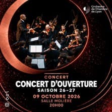 Affiche, Concert d'ouverture - Orchestre de Chambre de Lyon