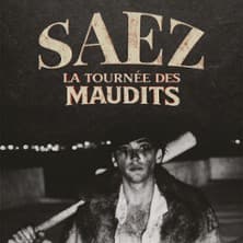 Affiche, Saez - La Tournée des Maudits