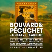 Affiche, Bouvard et Pécuchet - Théâtre de Poche Montparnasse, Paris