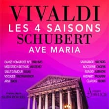 Affiche, Les 4 Saisons de Vivaldi, Ave Maria et Célèbres Adagios - Eglise de la Madeleine, Paris