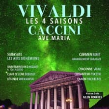 Affiche, Les 4 Saisons de Vivaldi Extraits, Ave Maria et Célèbres Concertos - Eglise de la Madeleine, Paris