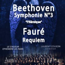 Affiche, Requiem de Fauré, 3ème de Beethoven
