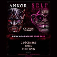Affiche, Self Deception + Ankor