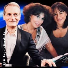 Affiche, P. Bianconi E Cassac M J Jude - Récital de Piano Trois Pianistes un Piano