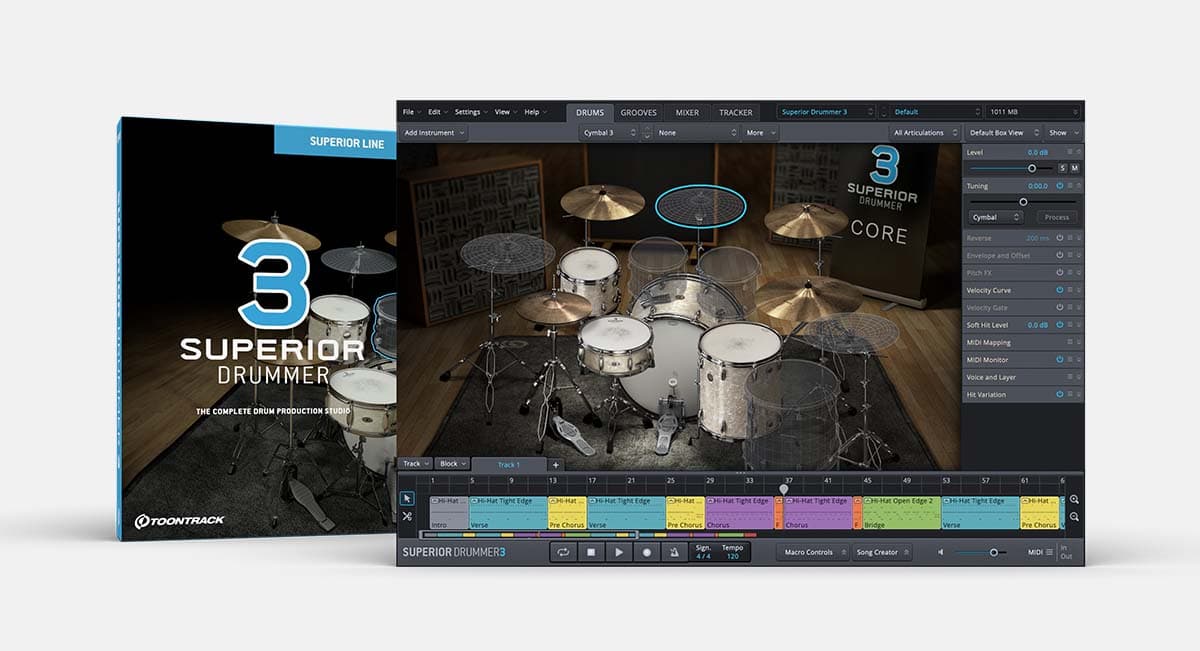 Toontrack Superior Drummer 3
